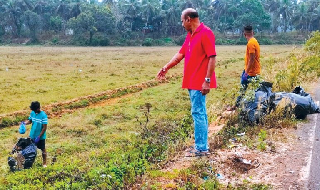 Benaulim Villagers Maintain Tough Vigil Waste Dumpers In Secluded Area